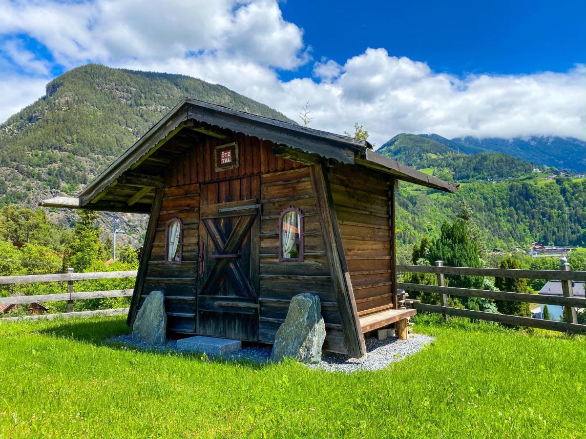 Ferienhaus Oetztal-Lodge Sautens Ngoại thất bức ảnh